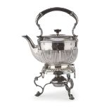 SMALL SILVER-PLATED SAMOVAR - SHEFFIELD LATE 19TH CENTURY