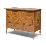 BEAUTIFUL INLAID COMMODE - EMILIA OR VENETO LATE 18TH CENTURY