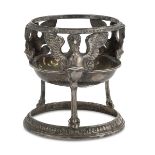 SILVER SALTCELLAR IN - PUNCH FRANCE 1850