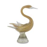 GLASS SWAN PROBABLY SEGUSO 1970s