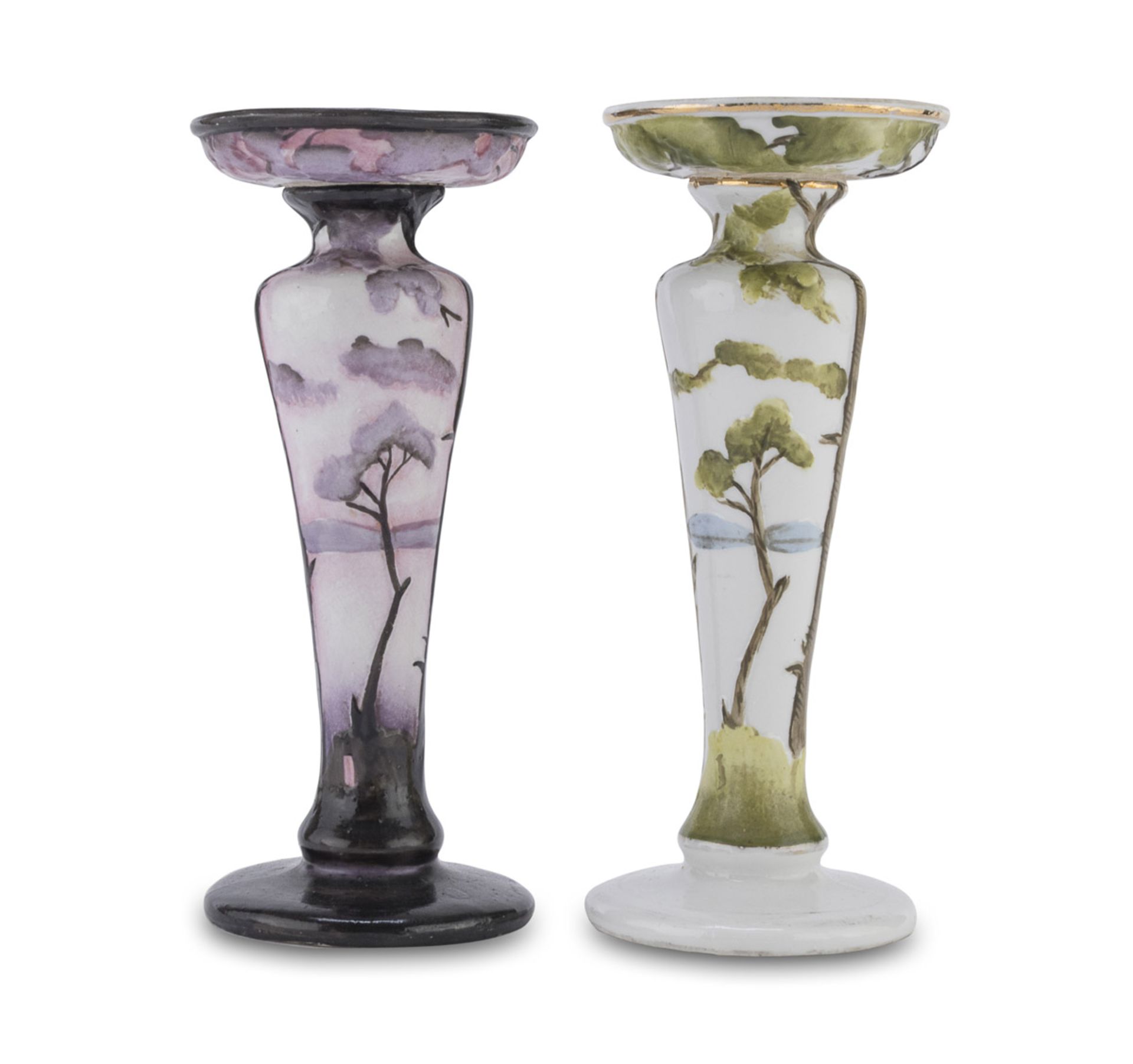 A PAIR OF CANDLEHOLDERS ENGLAND EARLY 20TH CENTURY