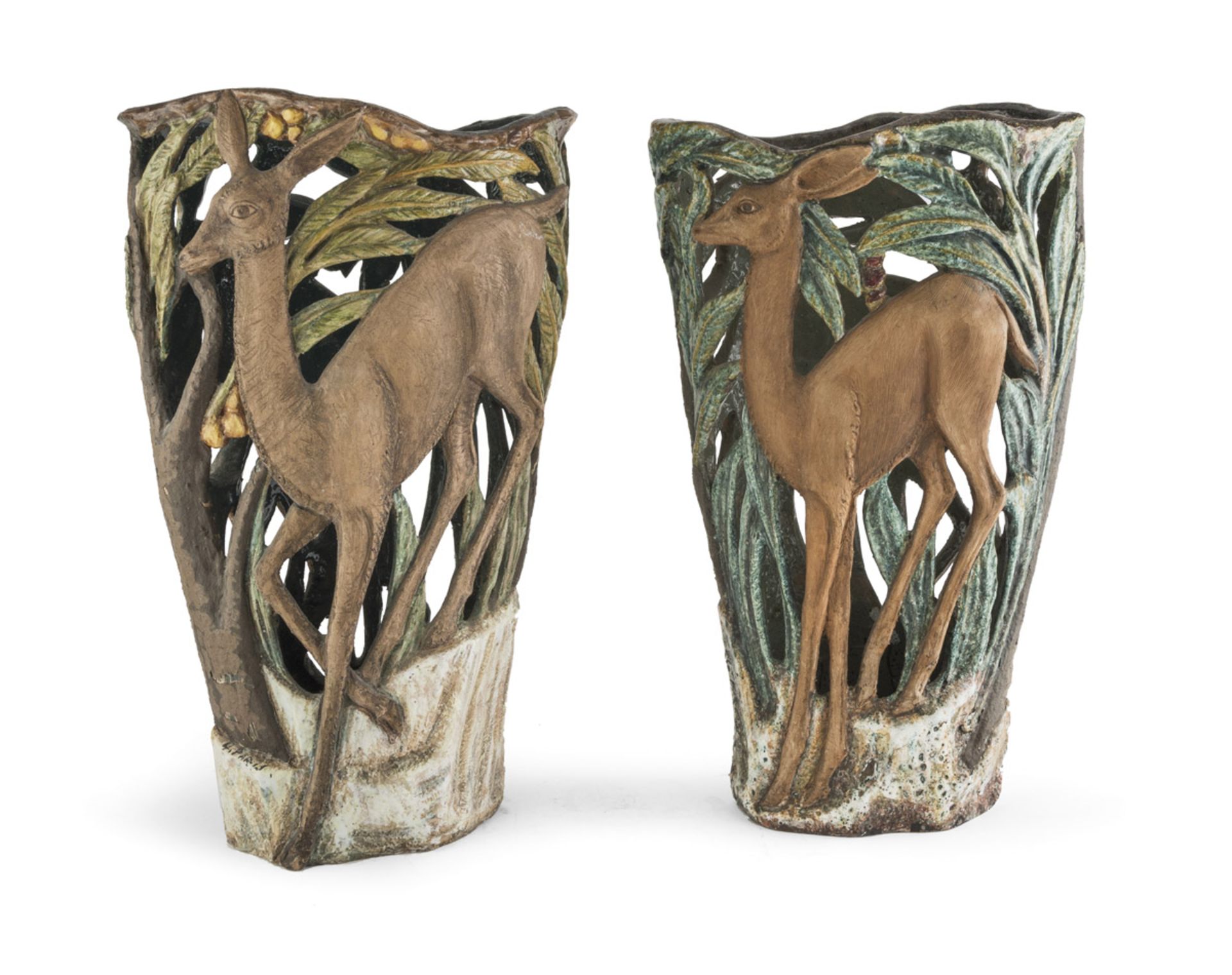 A PAIR OF VASES FRANCE EARLY 20TH CENTURY