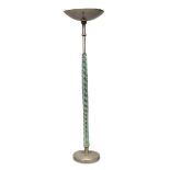 FLOOR LAMP IN CHROMED METAL 1950S DESIGN