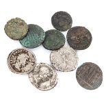 NINE COINS ROMAN EMPIRE