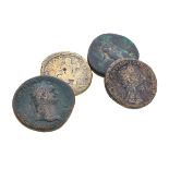 FOUR COINS ROMAN EMPIRE