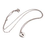 TIFFANY CHOKER IN WHITE GOLD 18 kt.