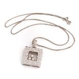 MAGNIFICENT COLLIER IN WHITE GOLD 18 kt.