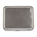 SILVER-PLATED TRAY PUNCH VICENZA 20TH CENTURY