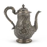 BEAUTIFUL SILVER TEAPOT PUNCH LONDON 1901