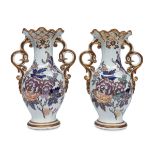 COUPLE OF PORCELAIN VASES ENGLAND 19TH CENTURY