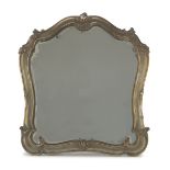 TABLE MIRROR WITH SILVER FRAME PUNCH MILAN 1944/1968