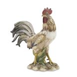 CERAMIC ROASTER SCULPTURE EARLY 20TH CENTURY