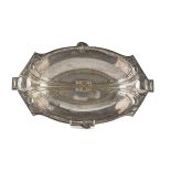 SILVER-PLATED BOWL LIBERTY PERIOD