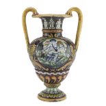 CERAMIC VASE ORSINI PERUGIA EARLY 20TH CENTURY