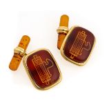 PAIR OF CUFFLINKS