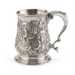 SILVER JUG PUNCH LONDON 1757