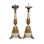 PAIR OF SMALL CANDLESTICKS 19TH CENTURY