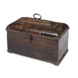 CAROB BOX PROBABLY VENETO END OF THE 18TH CENTURY