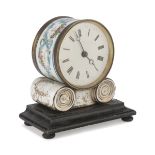 SMALL PORCELAIN CLOCK 19th CENTURY