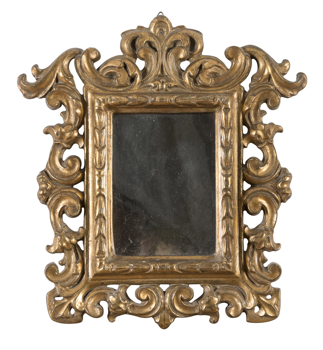 PAIR OF GILTWOOD MIRRORS TUSCANY END OF THE 18TH CENTURY - Image 2 of 2