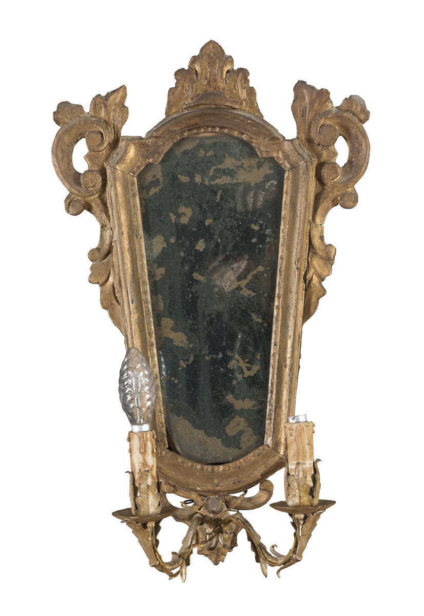 PAIR OF MIRRORS VENETO 18TH CENTURY