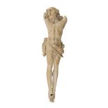 SMALL TORSO OF CHRIST IN IVORY 18th CENTURY