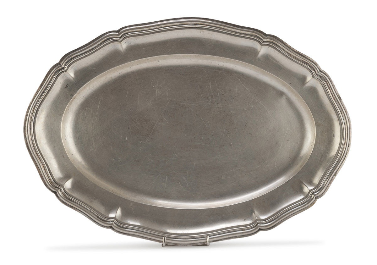 SILVER TRAY PUNCH VERCELLI 1934/1944