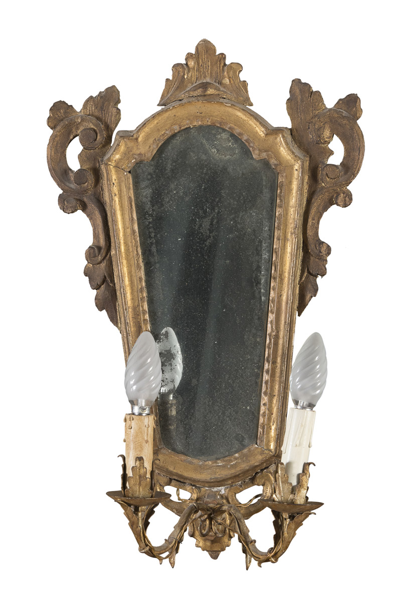 PAIR OF MIRRORS VENETO 18TH CENTURY - Image 2 of 2