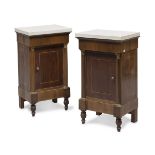 PAIR OF ROSEWOOD BEDSIDE TABLES EARLY 19TH CENTURY