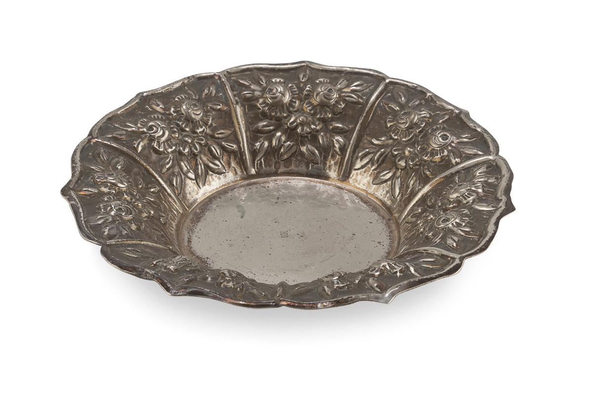 SILVER TRAY ITALY EARLY 20TH CENTURY