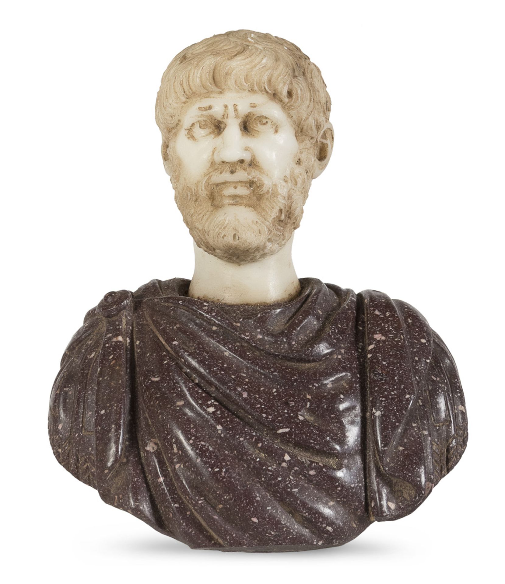 SMALL BUST OF SEPTIMIUS SEVERUS 19th CENTURY