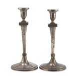 PAIR OF CANDLESTICKS PUNCH NAPLES 18TH CENTURY