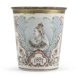 CUP OF THE DIAMOND JUBILEE OF THE QUEEN VICTORY 1987