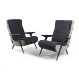 PAIR OF ARMCHAIRS 1950s