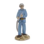 FIREFIGHTER FIGURE OF THE 1930s