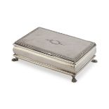 SILVER JEWELERY BOX 20TH CENTURY