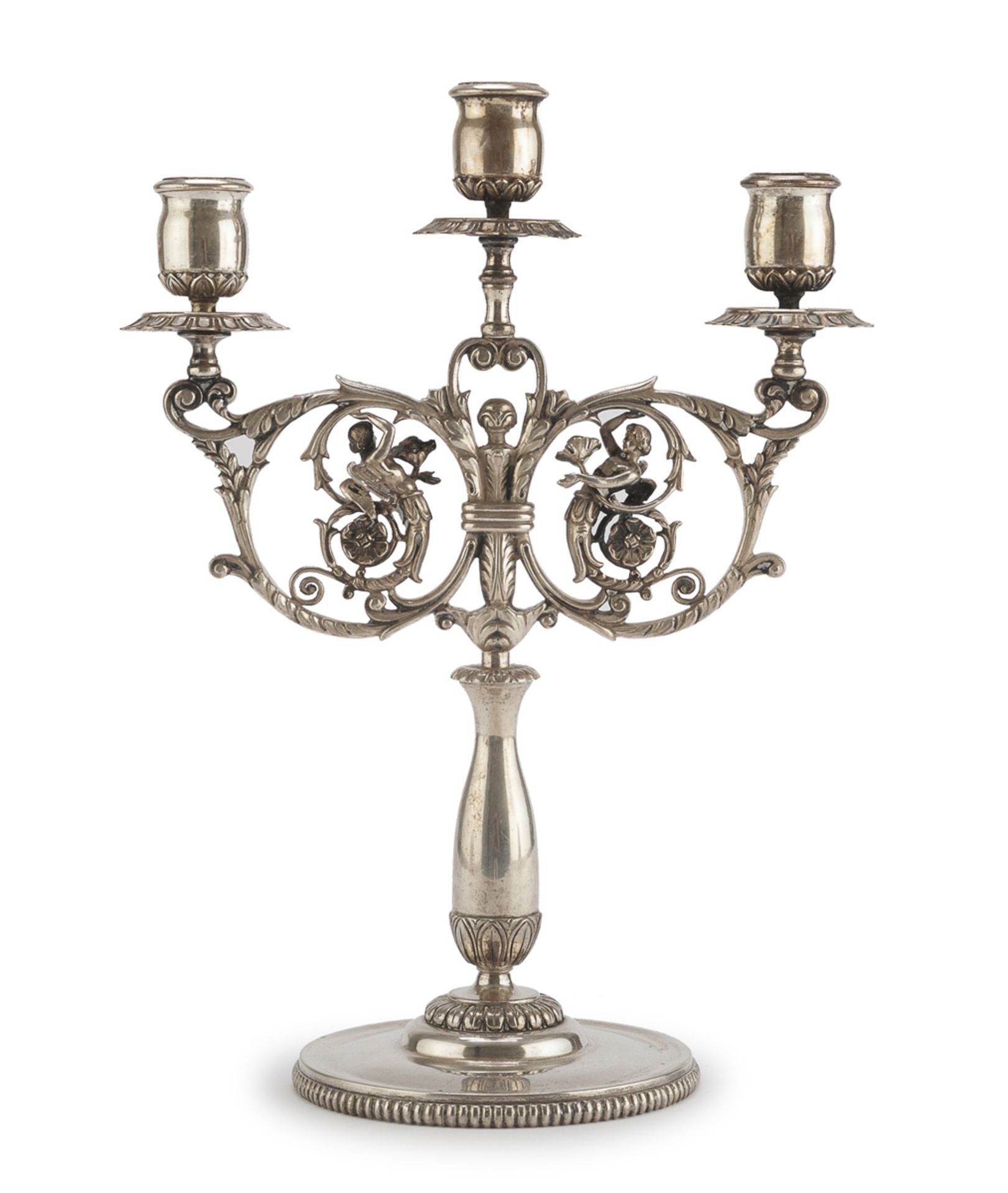 SILVER CANDELABRA MILAN 1944/1968