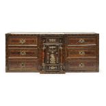 WONDERFUL COIN CABINET IN WALNUT NORTHERN ITALY 18TH CENTURY