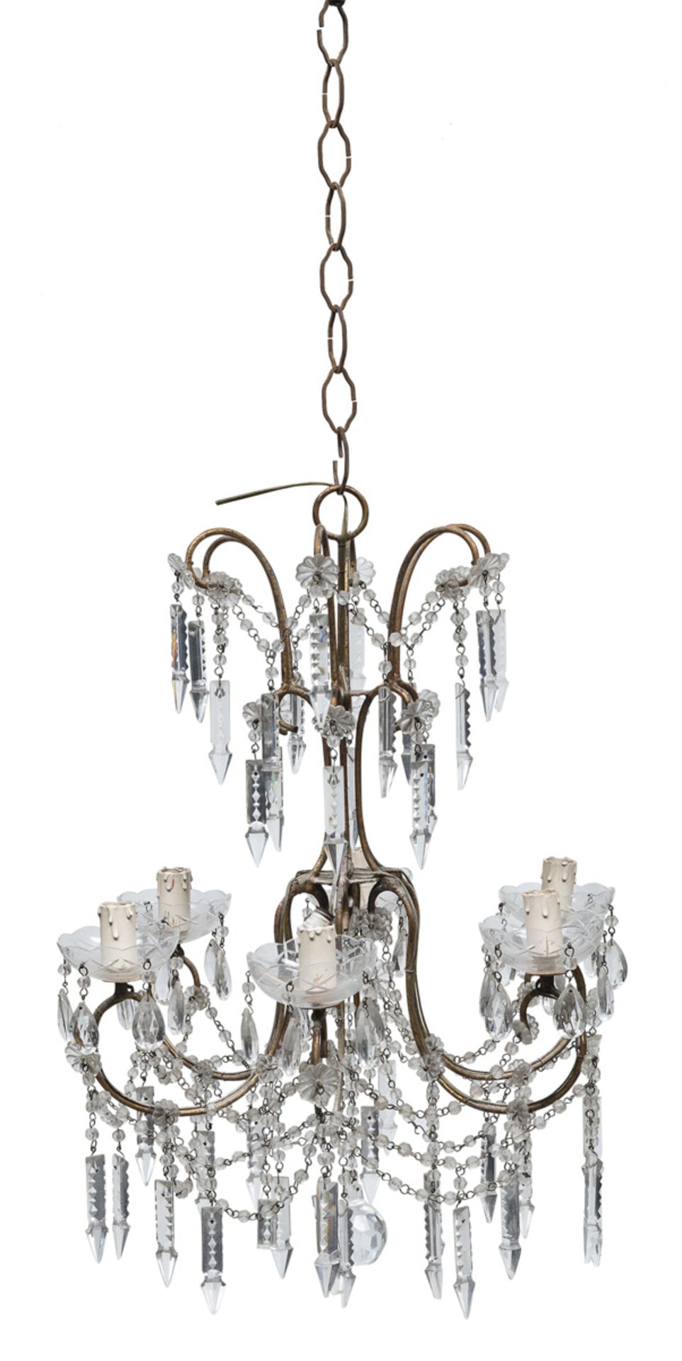 SMALL CHANDELIER LATE 19TH CENTURY