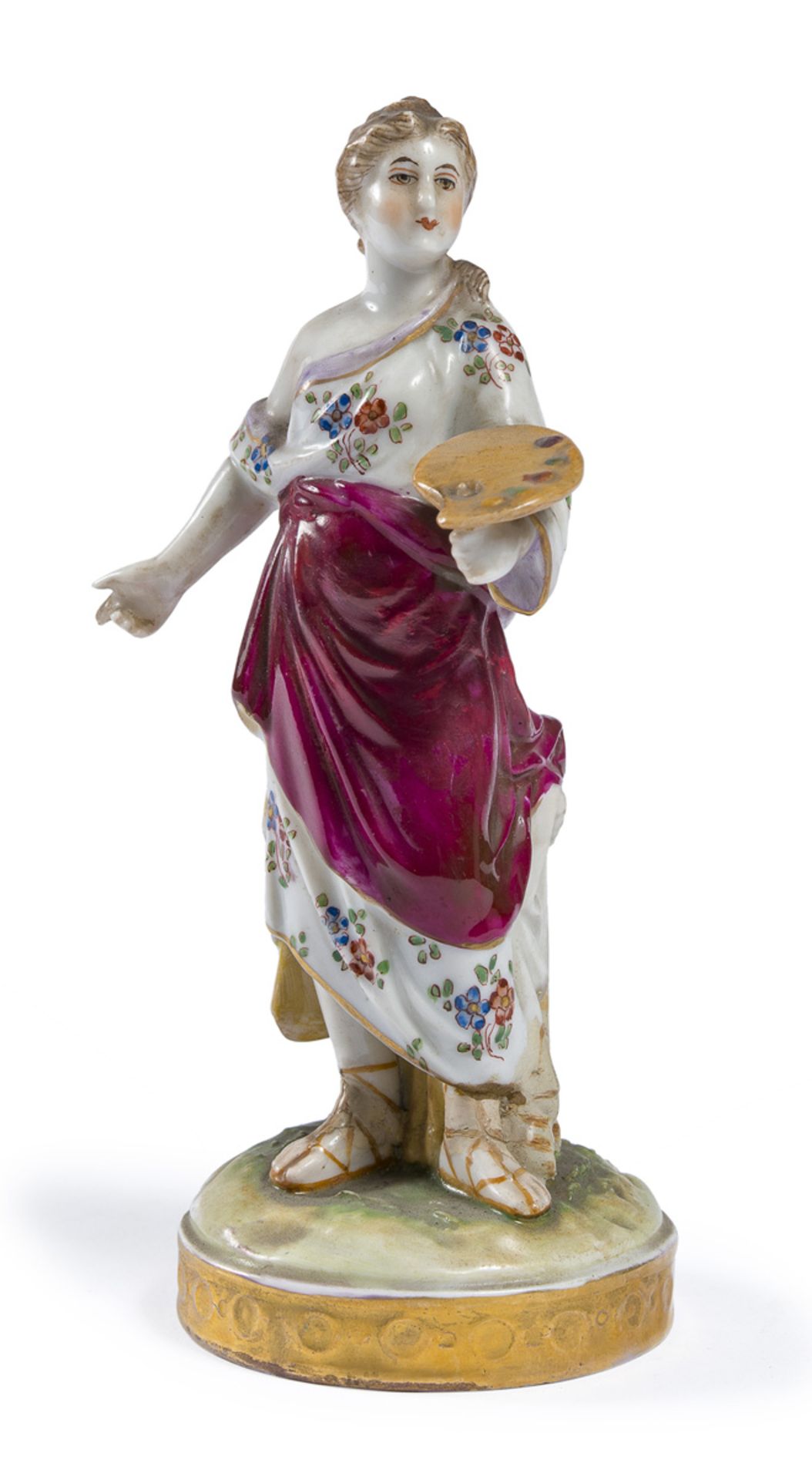 SMALL PORCELAIN FIGURE GINORI LATE 19TH CENTURY