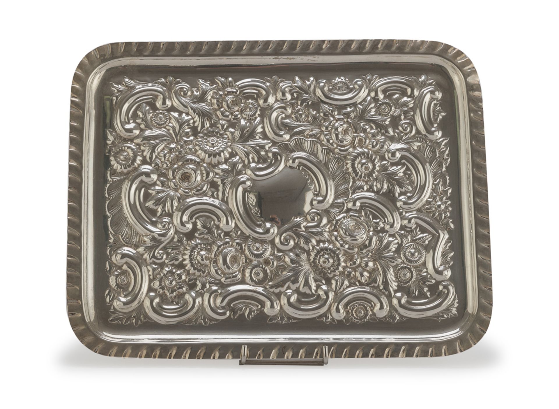 SILVER TRAY PUNCH LONDON 1898