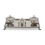 SILVER INKWELL PUNCH LOMBARDO-VENETO MILAN 1812/1835