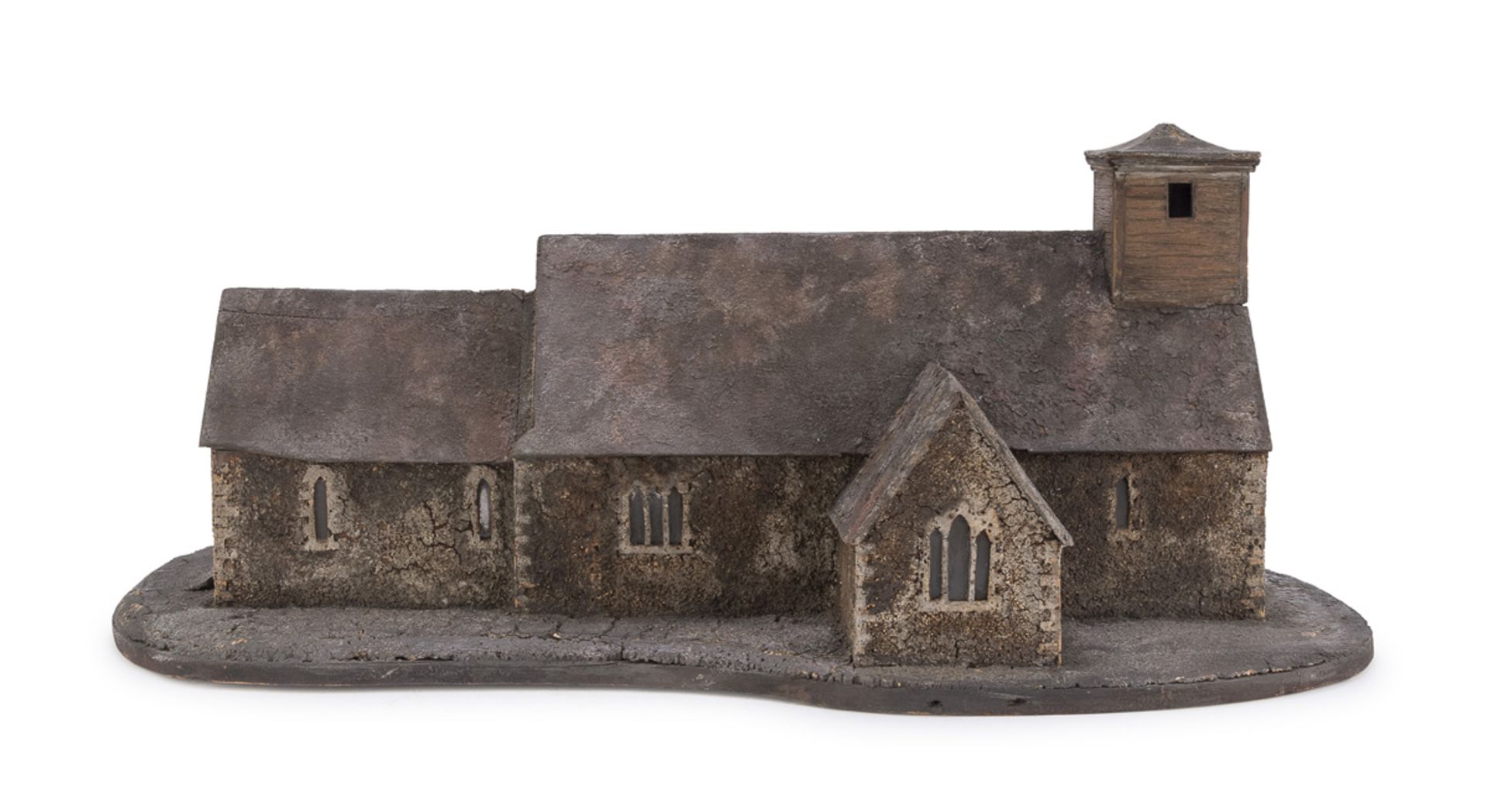 RARE MODEL OF MEDIEVAL CATHEDRAL ENGLAND 1830/40