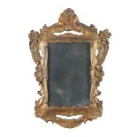 GILTWOOD MIRROR CENTRAL ITALY 18TH CENTURY