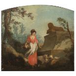 FRENCH PAINTER END 18TH CENTURY