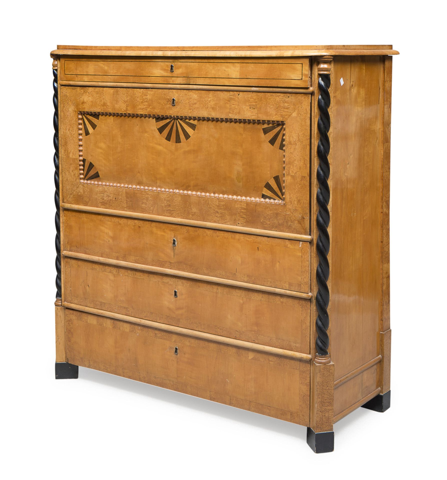 BEAUTIFUL SECRETAIRE BIEDERMAIER PERIOD