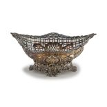 SILVER BASKET PUNCH LONDON 1889