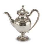 SILVER-PLATED TEAPOT PADUA 20TH CENTURY