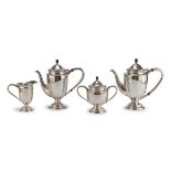 SILVER TEA AND COFFEE SERVICE 20TH CENTURY