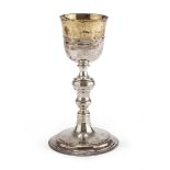 SILVER COMMUNION CUP TURIN 1824/1872